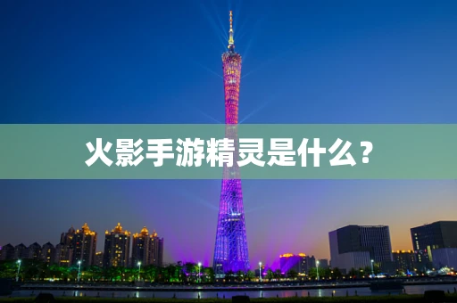 火影手游精灵是什么？