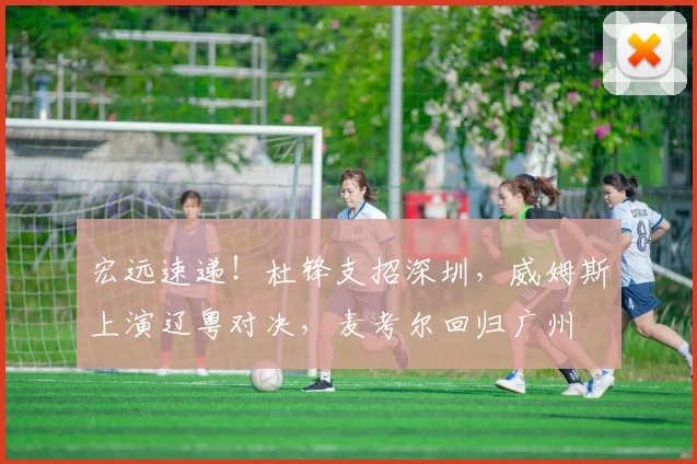 宏远速递！杜锋支招深圳，威姆斯上演辽粤对决，麦考尔回归广州